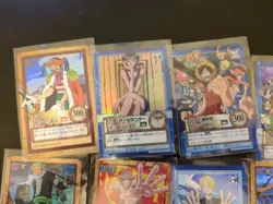 One Piece TCG Vintage Japanese Holo Lot Of 33 BANDAI RARE First Stage And Other - Image 2