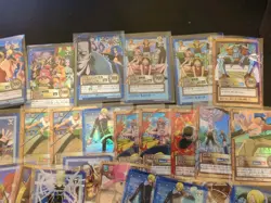 One Piece TCG Vintage Japanese Holo Lot Of 33 BANDAI RARE First Stage And Other - Image 3