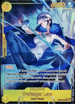 One Piece Trafalgar Law EB03-032 Alt Art English - Image 1