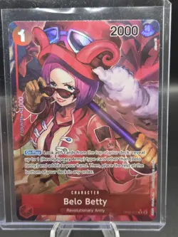 Belo Betty OP05-015 ALT ART Awakening Of The New Era ONE PIECE CCG English - Image 1
