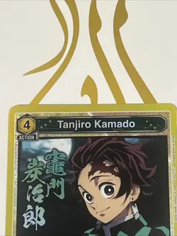 Tanjiro Kamada Union Arena Super Rare Demon Slayer Vol 2 Tcg Set - Image 2