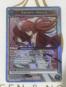 Union Arena Kenshin Himura SR UE11BT/RNK-1-011 Foil: Rurouni Kenshin N - Image 1