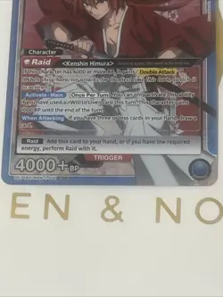 Union Arena Kenshin Himura SR UE11BT/RNK-1-011 Foil: Rurouni Kenshin N - Image 2