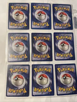 Pokemon Old Card Lot Of 9 Cards VintageU You Get All In Pictures Idk If RareU 2 - Image 2