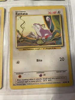 Pokemon Old Card Lot Of 9 Cards VintageU You Get All In Pictures Idk If RareU 2 - Image 3