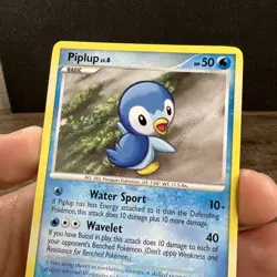 Piplup 16/17 POP Series 9 Pokemon Card Promo Non-Holo 2 - Image 4