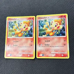 Chimchar 14/17 POP Series 6 2007 Holo Promo Pokemon Card MP 2 - Image 1