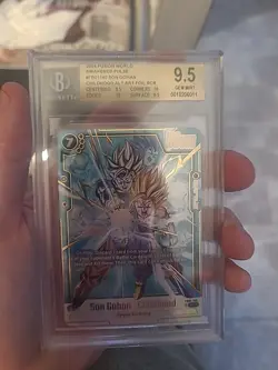 FB01-140 DBS Son Gohan Childhood Alt Art Foil SCR BGS 10 Graded Card - Image 1