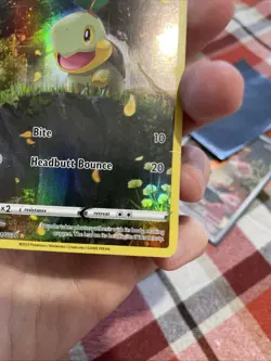 Crown Zenith Turtwig Galarian Gallery Ultra Rare Full Art Holo Card #GG31/GG70 - Image 5
