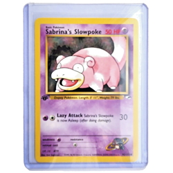 Sabrina's Slowpoke 95/132 1st Edition Gym Heroes NM Vintage 2000 Card - Image 1