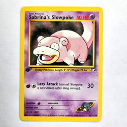 Sabrina's Slowpoke 95/132 1st Edition Gym Heroes NM Vintage 2000 Card - Image 2