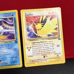 Pokemon Cards Black Star Promo Legendary Birds Articuno Zapdos Moltres 21 22 23 - Image 4