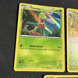 Treecko xy36 Grovyle 39/99 Sceptile 10a/168 Reverse & Holo Pokemon Card Mix 3 - Image 2