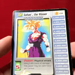 DBZ Dragon Ball Z Gohan, the Winner 134 CCG Unlimited Cell Saga NF Card - Image 2