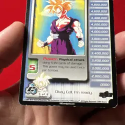 DBZ Dragon Ball Z Gohan, the Winner 134 CCG Unlimited Cell Saga NF Card - Image 3