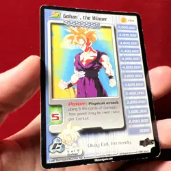 DBZ Dragon Ball Z Gohan, the Winner 134 CCG Unlimited Cell Saga NF Card - Image 4