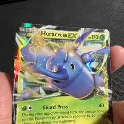 Heracross EX 4/111 Ultra Rare Furious Fists Pokemon Card - Image 2