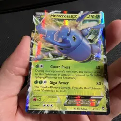 Heracross EX 4/111 Ultra Rare Furious Fists Pokemon Card - Image 4