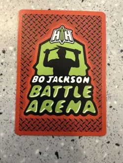 Bo Jackson Battle Arena BOJAX Magazine Baseball Steel Card 2025 150 HP P-8 - Image 2