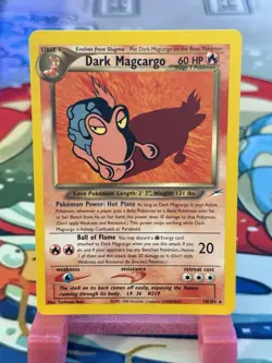 Pokemon Dark Magcargo TCG Card Neo Destiny 18/105 - Image 1