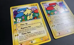 Pokemon TCG Pop Series 3 Minun Plusle Holo Lot Rare 2 Cards 2006 4/17 5/17 VTG - Image 4