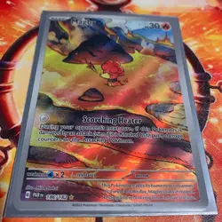 Pokemon Paradox Rift Magby 186/182 Illustration Rare with Card Lot - Image 1