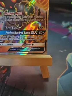 Pokemon Marshadow GX TCG Burning Shadows Holo Ultra Rare Card 80/147 LP - Image 4