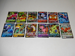 Pokemon S&S Fusion Strike LOT of 12 V and Vmax Cards NO DUPLICATES - Image 1