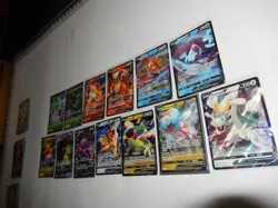 Pokemon S&S Brillinat Stars LOT of 13 V and Vmax Cards NO DUPLICATES - Image 3