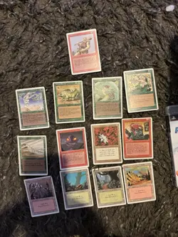 Magic The Gathering 1994 Deckmaster & Ice Age Lot Of 49 Cards Manuals - Image 5