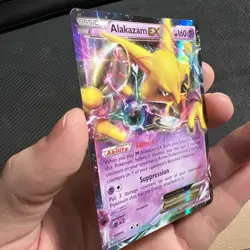 Alakazam EX 25/124 Ultra Rare XY Fates Collide Holo Pokemon Card - Image 4