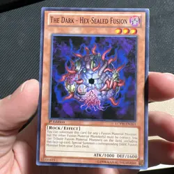 Yugioh The Dark - Hex-Sealed Fusion LCYW-EN263 1st Edition Yugi's World Card - Image 1