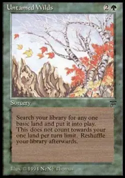 MTG English Untamed Wilds NM Normal Legends - Image 1