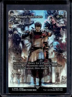 2025 Magic The Gathering MTG FCA EN Newfound Adventure Borderless #45 - Image 1