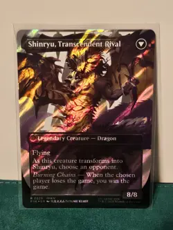 1x Zenos yae Galvus, Surge Foil, Borderless Art 0529, Final Fantasy, MTG NM - Image 2
