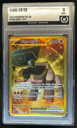 2023 Pokemon SV Paldea Evolved Ting-Lu ex #275/193 GG 9 - Image 1