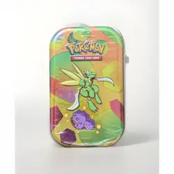Pokemon TCG Scarlet & Violet 151 Mini Tin SCYTHER Factory Sealed - Image 1