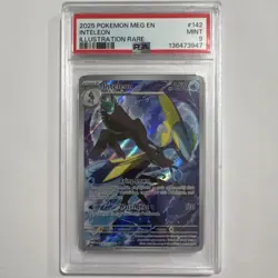 Pokemon Inteleon Illustration Rare Holo Me01 Mega Evolution 142/132 PSA 9 - Image 1