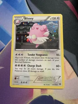 Pokemon TCG Blissey 2014 XY Phantom Forces 81/119 COSMOS HOLO - Rare - Image 1
