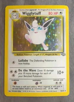 Pokemon Jungle Set Rare, Holo Wigglytuff 16/64 (Unlimited, English) - Image 1