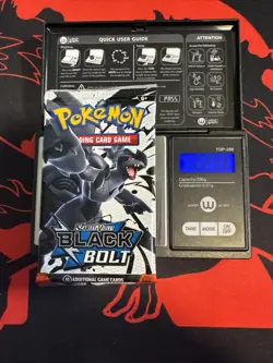 22.73g Heavy - Pokemon TCG S&V - Black Bolt Booster Pack! Semi GOD U - Image 1