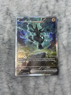 Pokemon TCG Zekrom EX 166/086 Scarlet Violet Black Bolt SIR | PACK FRESH 🔥 - Image 1