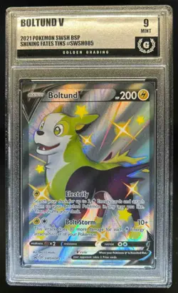 2019-2023 Pokemon SWSH Black Star Promos Boltund V #SWSH085 GG 9 - Image 1