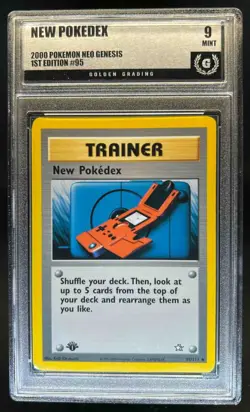2000 Pokemon Neo Genesis 1st Edition New Pokedex #95/111 GG 9 - Image 1