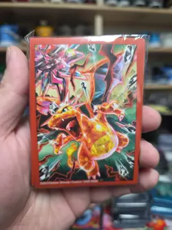 Pokemon Tera Charizard ex Sleeves (x65) Charizard Premium Collection - Unused - Image 1