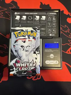 22.78g Heavy - Pokemon TCG S&V - White Flare Booster Pack! Semi GOD U - Image 1