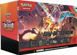 Pokemon Obsidian Flames Build and Battle Stadium Neu Sealed Englisch - Image 2