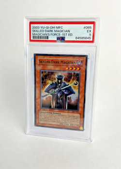 Yu-Gi-Oh! PSA 5 2003 Skilled Dark Magician MFC-065 1st Edition - Image 1