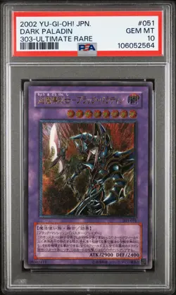 PSA 10 Japanese Relief Dark Paladin 303-051 Ultimate Rare *2564 Yugioh - Image 1