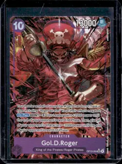 One Piece TCG Carrying On His Will Gol.D. Roger Alternate Art SR #OP13-064 - Image 1
